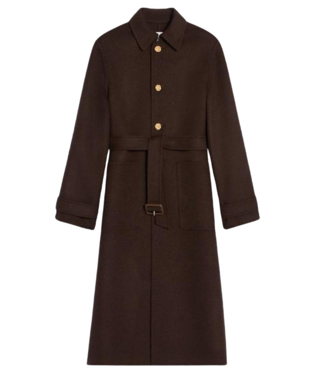 CELINE Коричневое кашемировое пальто, фото 1