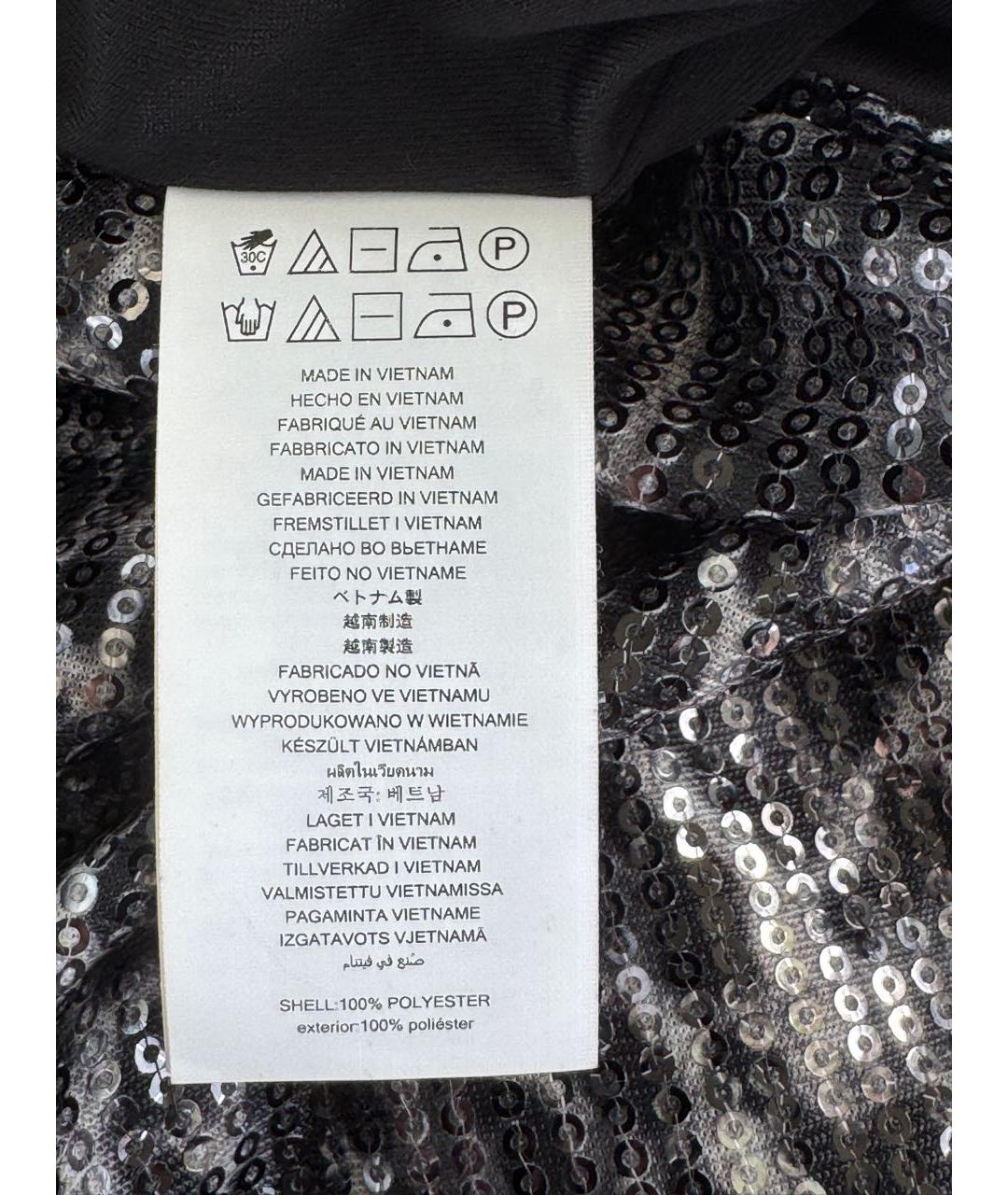 MICHAEL MICHAEL KORS Серебрянный полиэстеровый костюм с юбками, фото 5