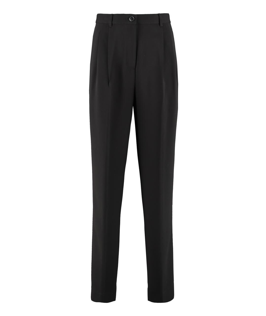 TORY BURCH Черные прямые брюки, фото 1