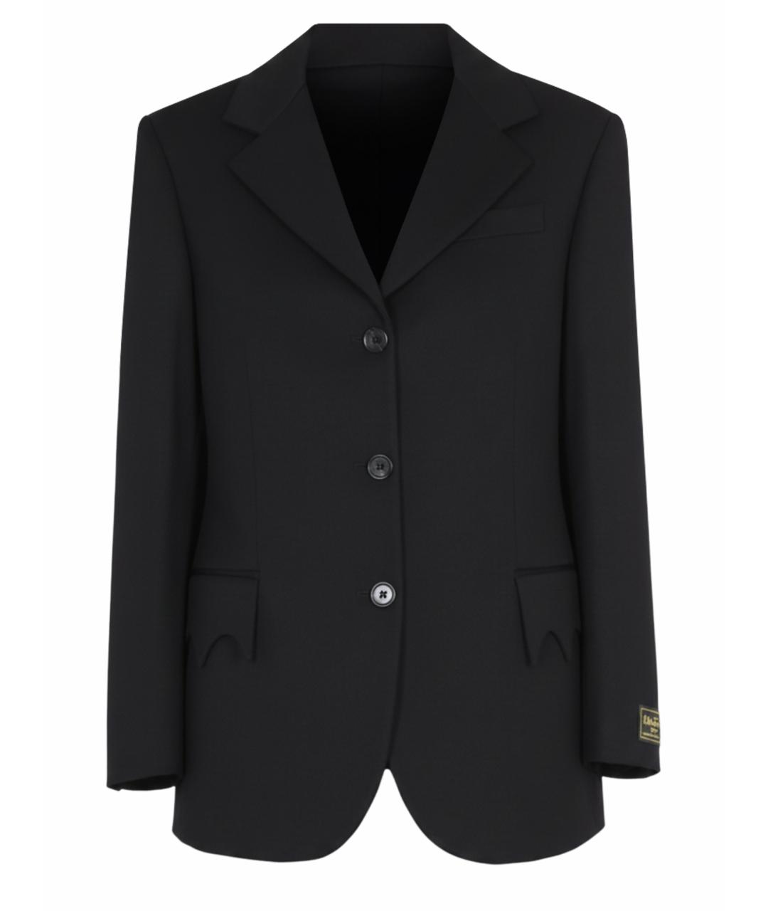 RAF SIMONS Черный жакет/пиджак, фото 1