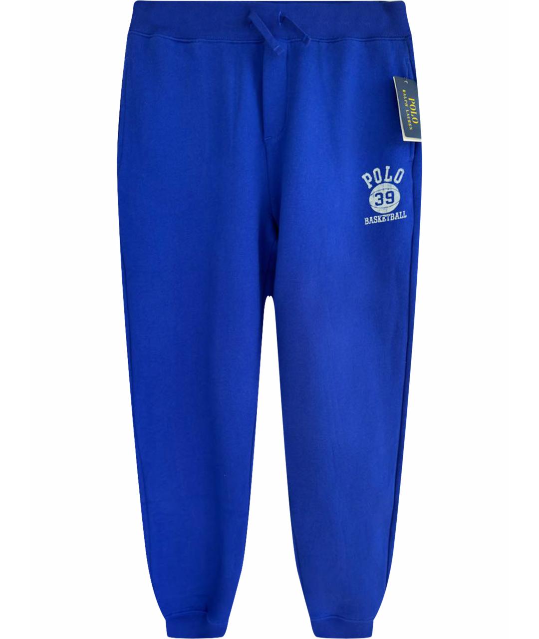 POLO RALPH LAUREN Синие хлопковые брюки и шорты, фото 1