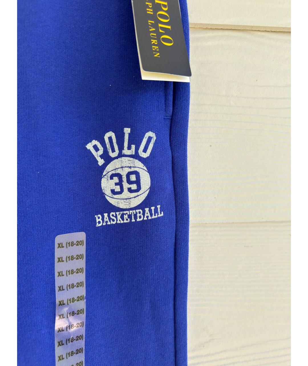 POLO RALPH LAUREN Синие хлопковые брюки и шорты, фото 8