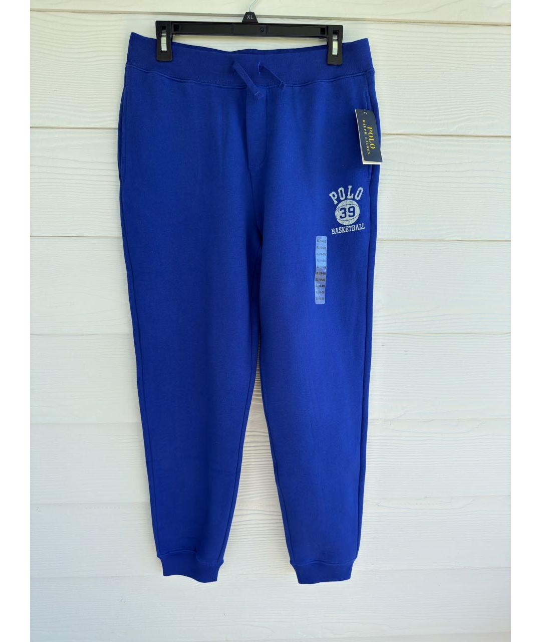 POLO RALPH LAUREN Синие хлопковые брюки и шорты, фото 9