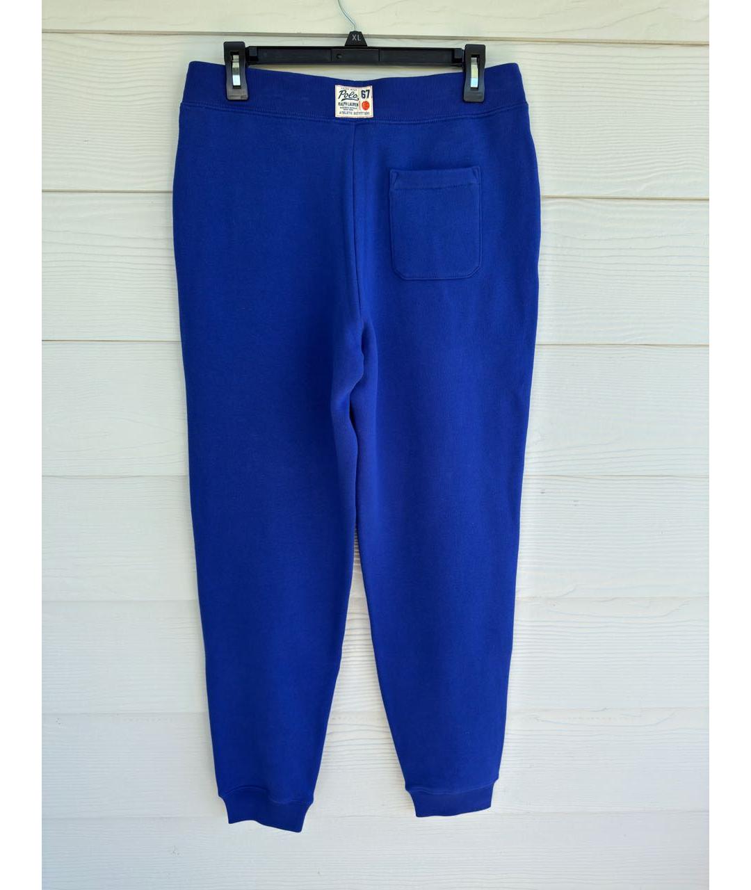 POLO RALPH LAUREN Синие хлопковые брюки и шорты, фото 4