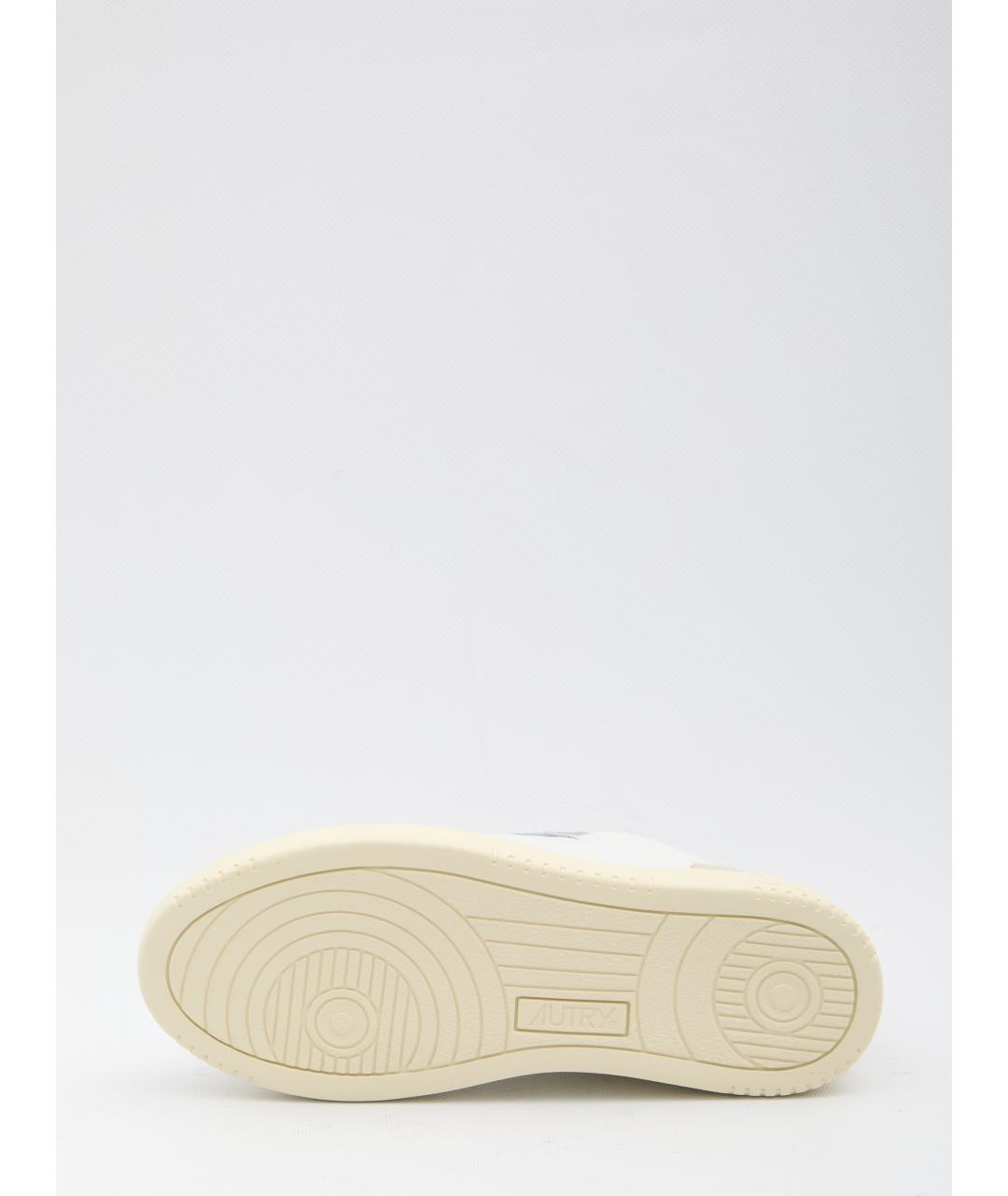 AUTRY Белые кожаные кеды, фото 4