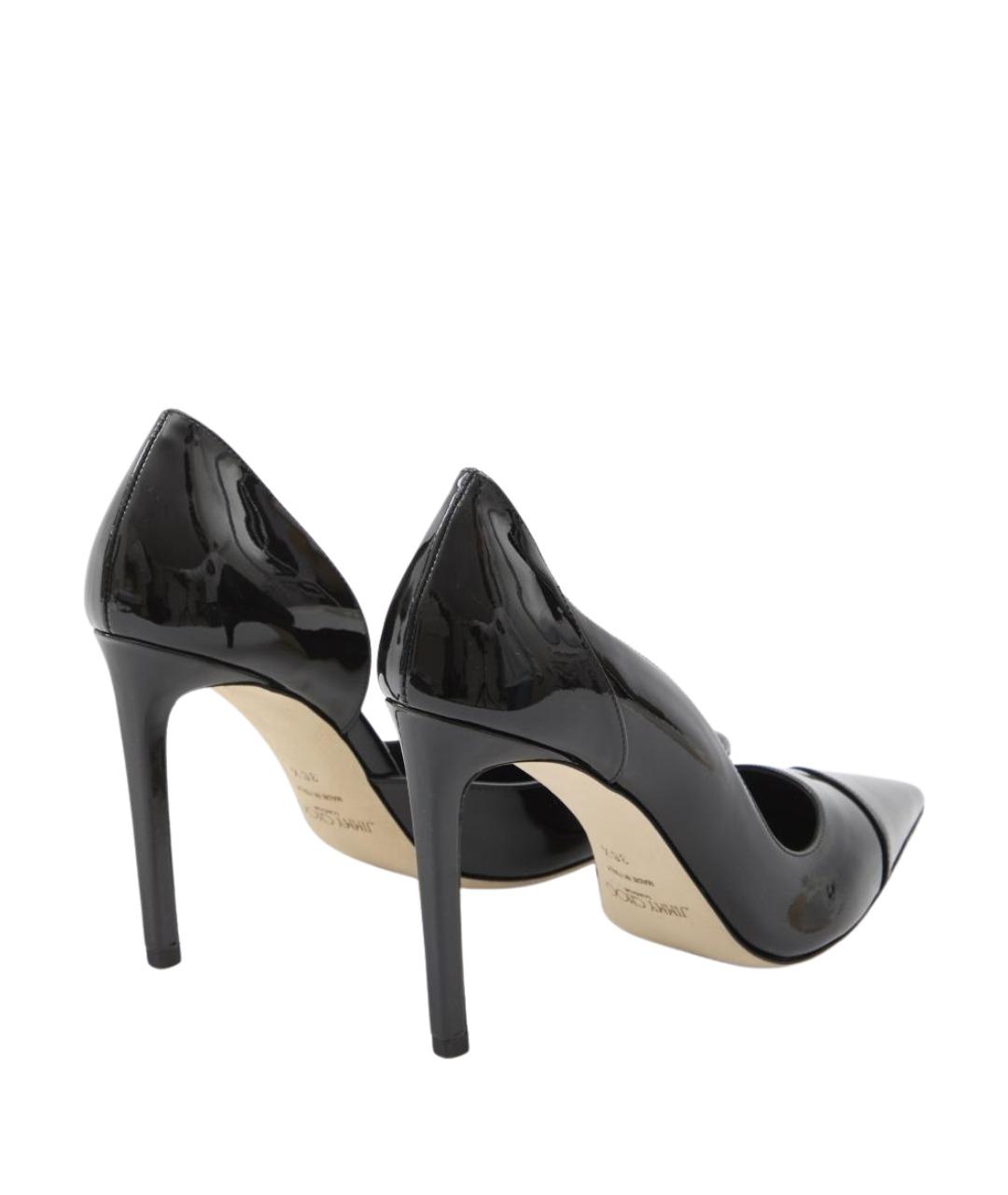 JIMMY CHOO Черные кожаные туфли, фото 3