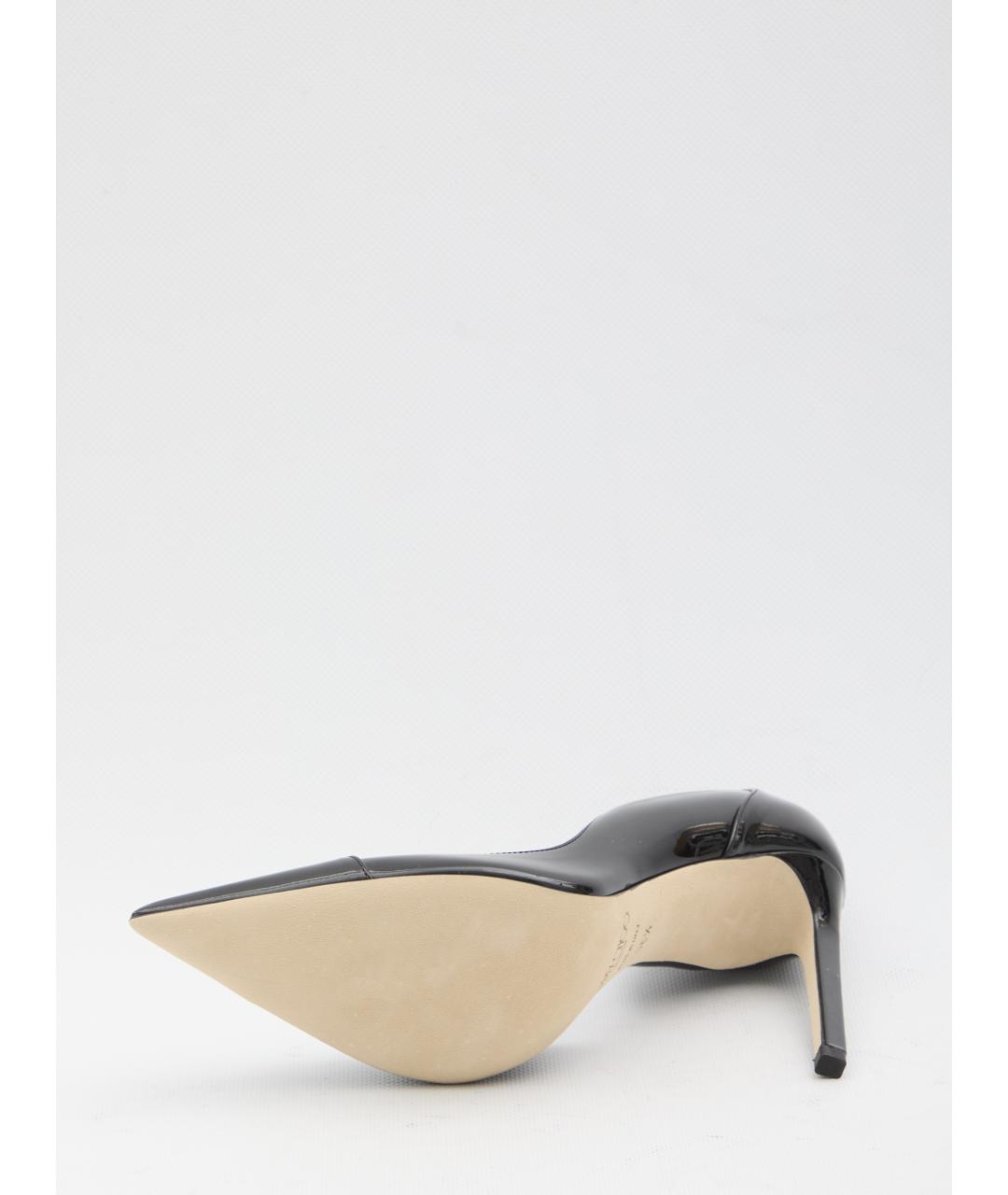 JIMMY CHOO Черные кожаные туфли, фото 4