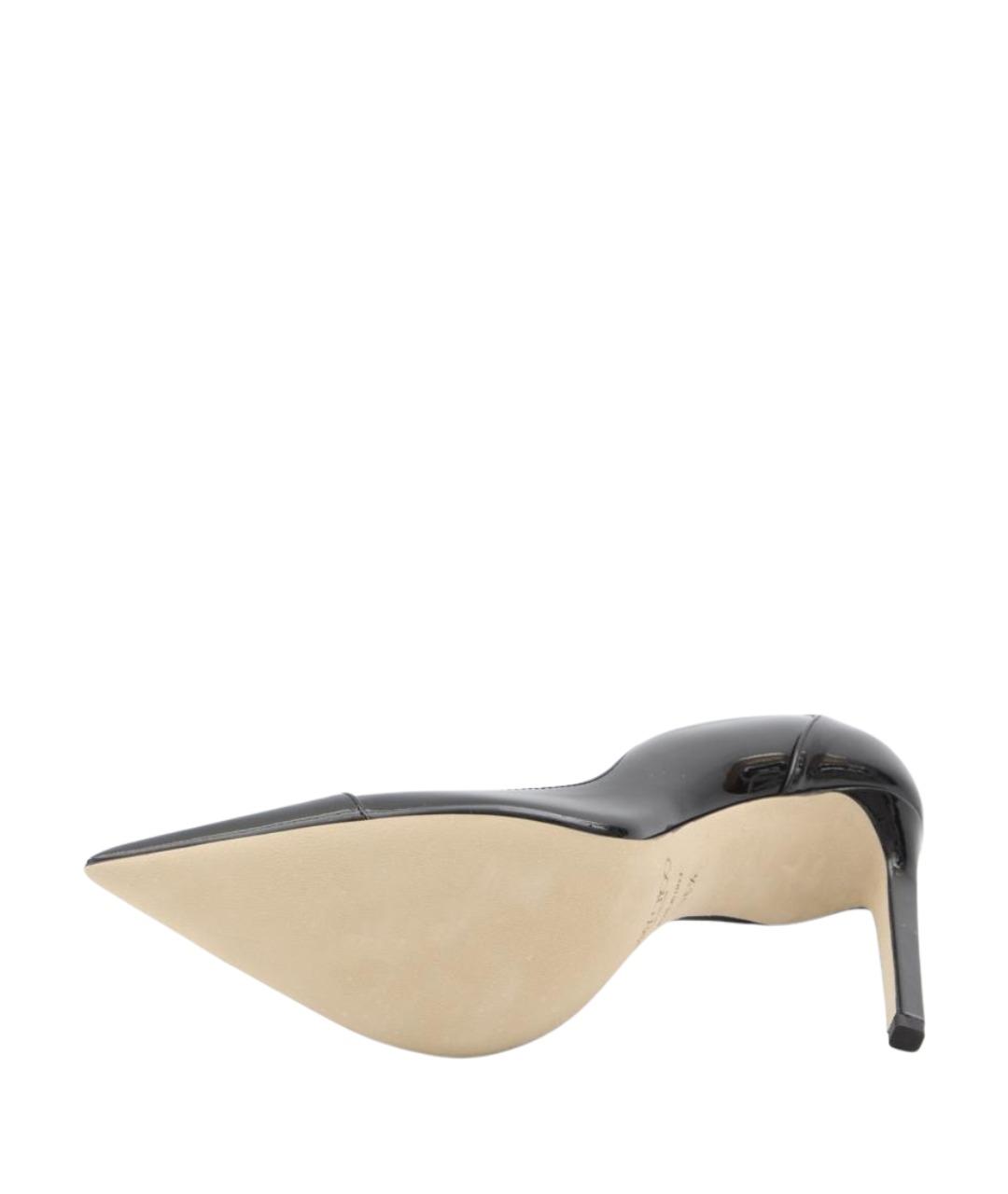 JIMMY CHOO Черные кожаные туфли, фото 4