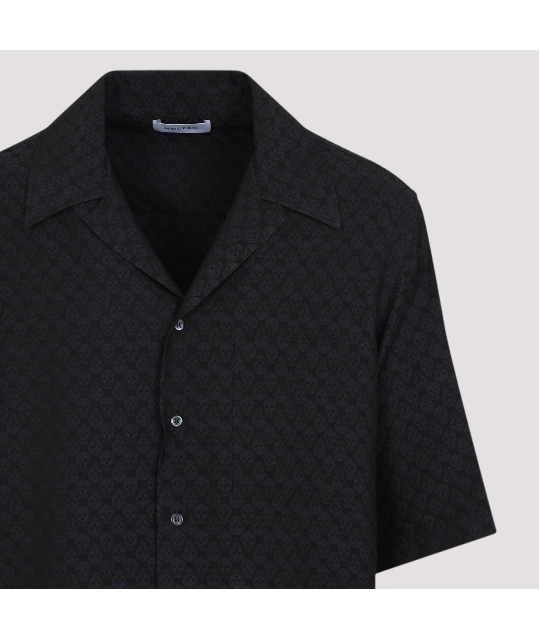 ALEXANDER MCQUEEN Черная кэжуал рубашка, фото 3