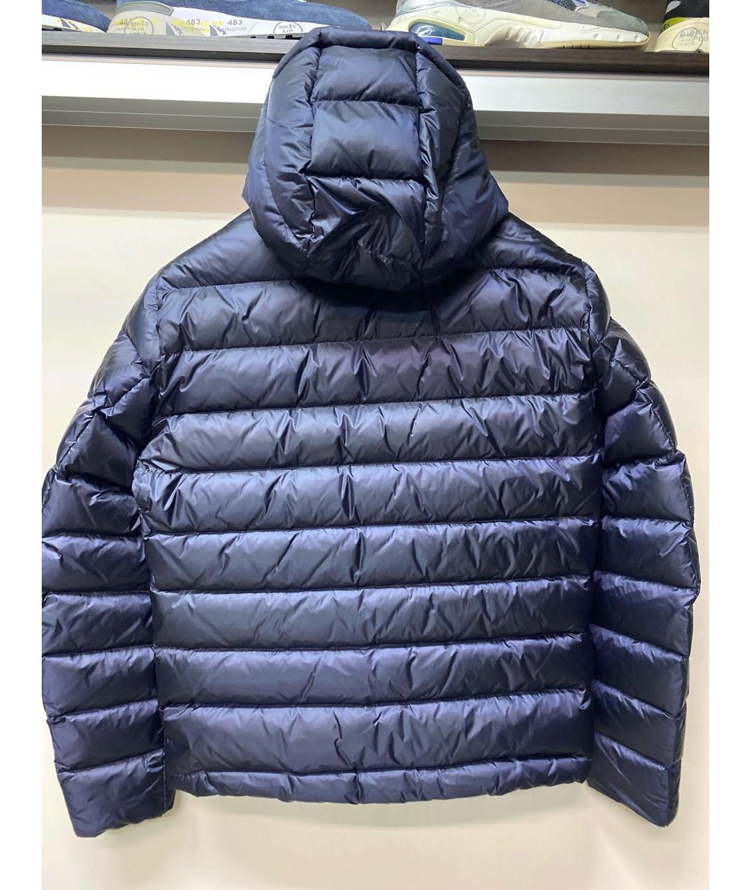 BLAUER Темно-синий полиамидовый пуховик, фото 2