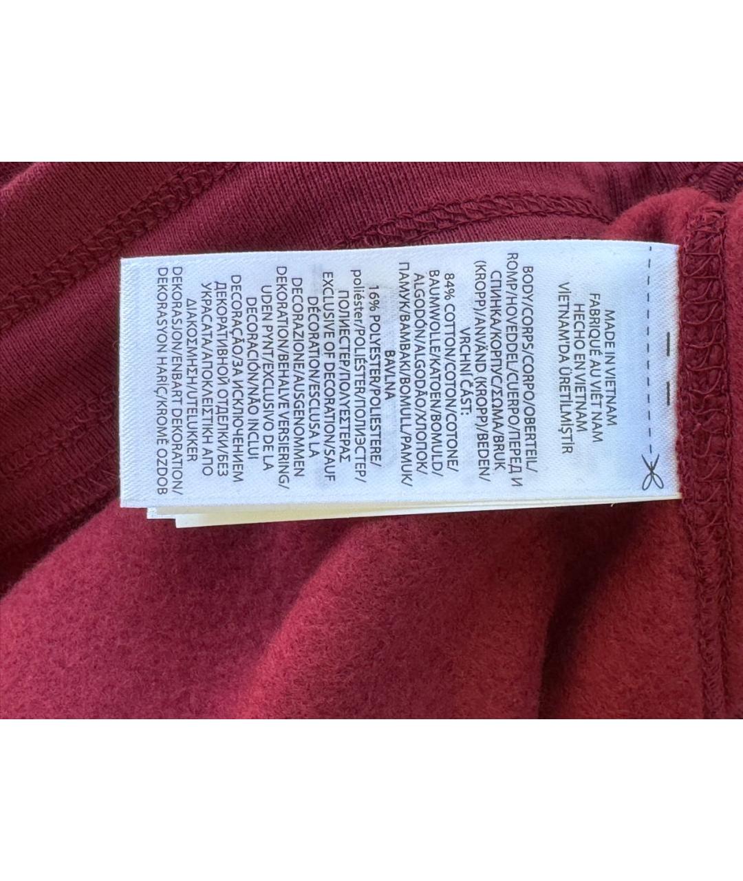 POLO RALPH LAUREN Бордовые хлопковые брюки и шорты, фото 8