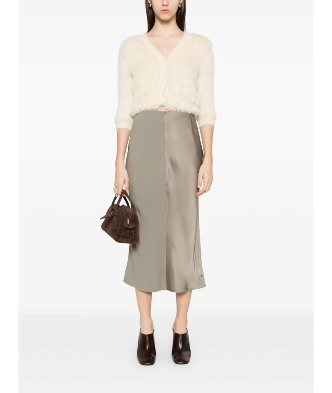 Ami Paris Вискозная юбка миди, фото 2