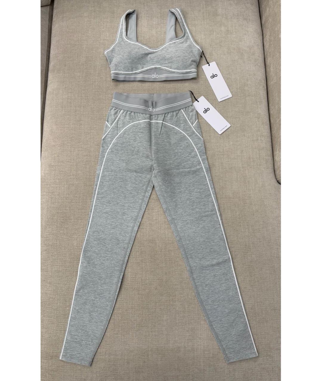 ALO YOGA Серый спортивные костюмы, фото 9