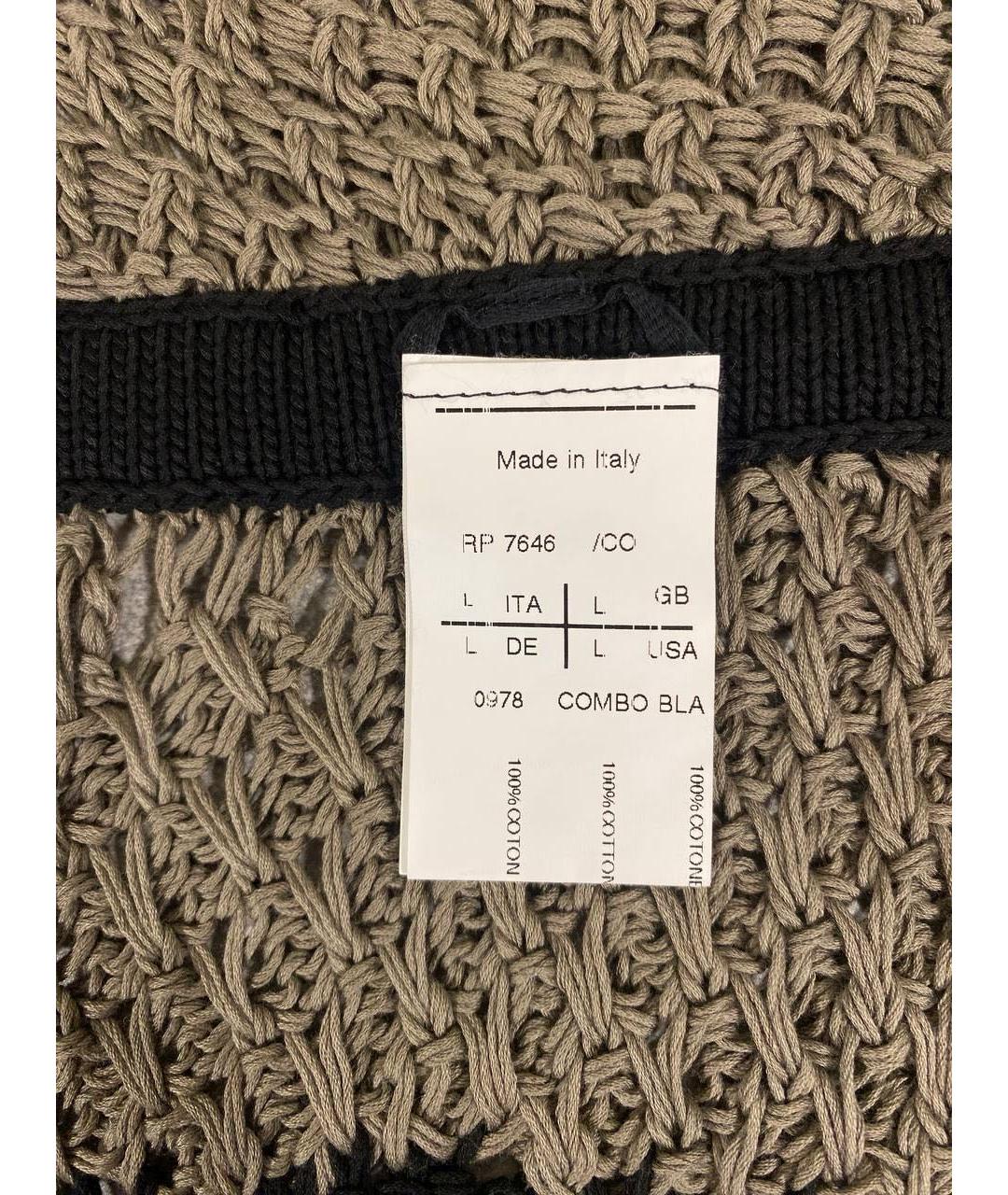 RICK OWENS Черная хлопковая жилетка, фото 5