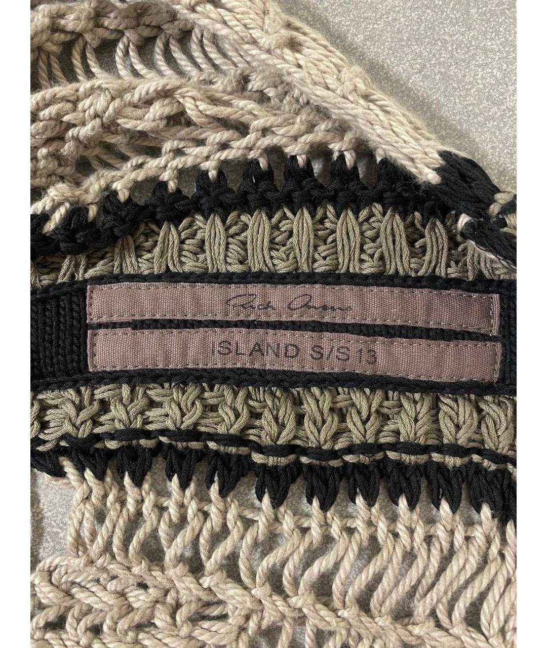 RICK OWENS Черная хлопковая жилетка, фото 4