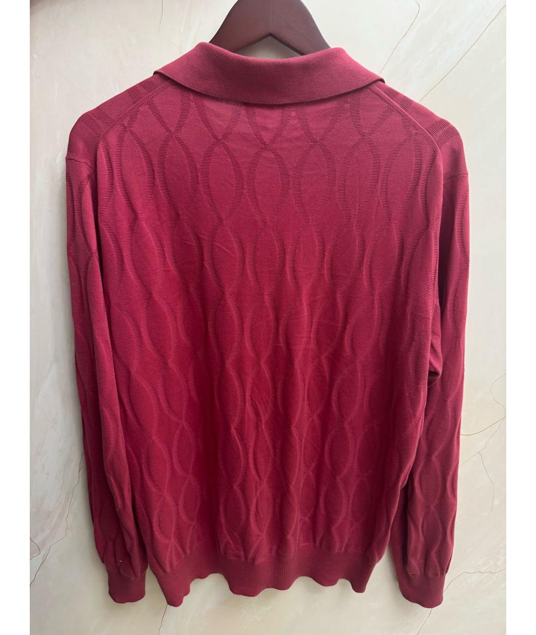 BRIONI Коралловый хлопковый джемпер / свитер, фото 2