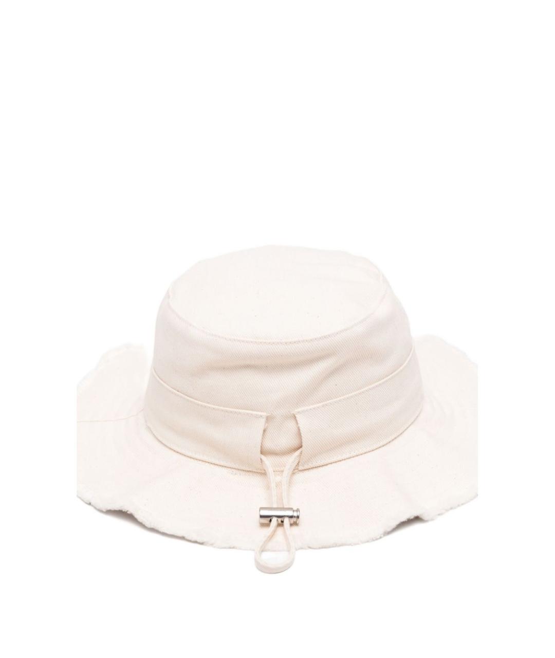 JACQUEMUS Белая хлопковая кепка/бейсболка, фото 2