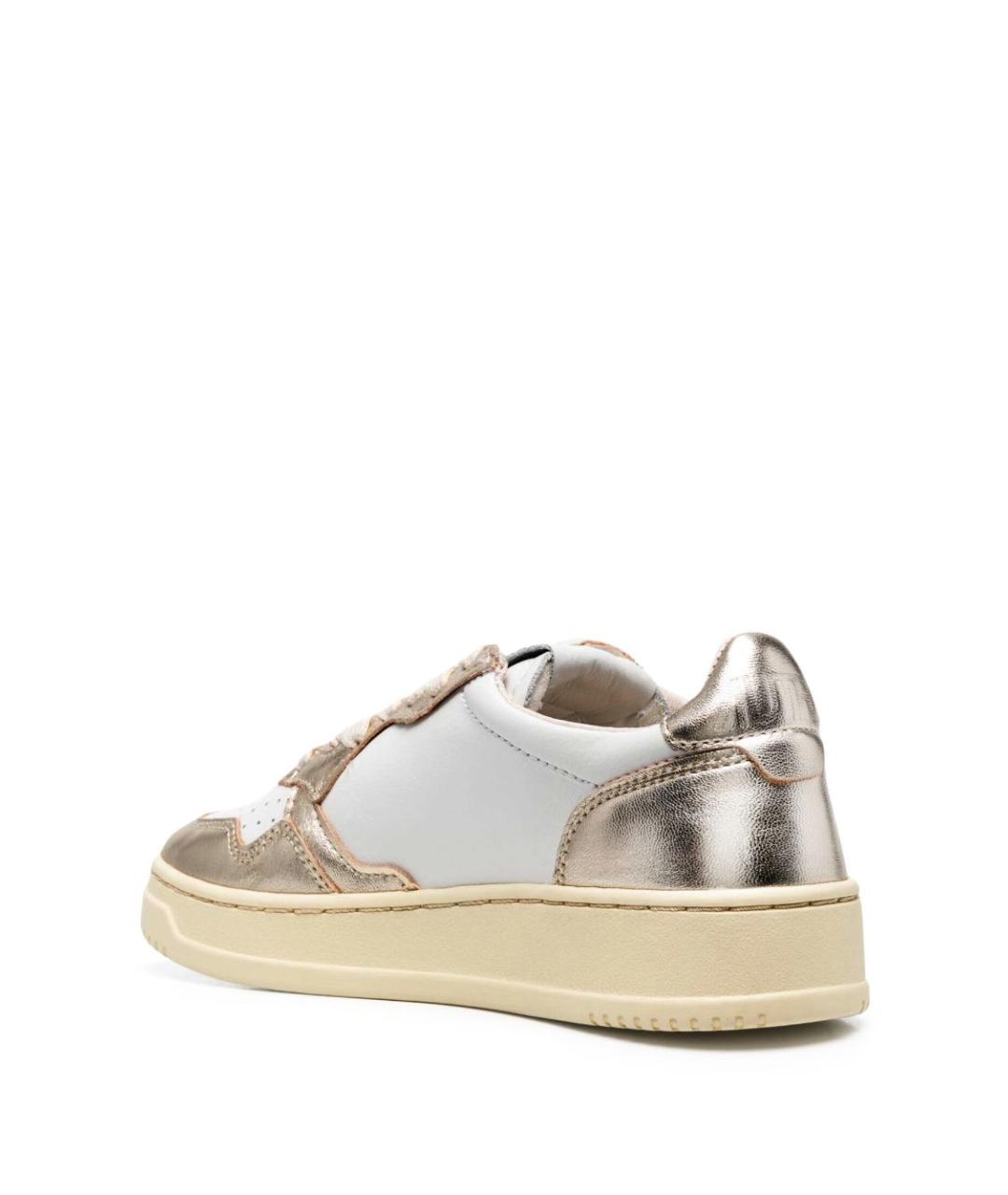 AUTRY Белые кожаные кроссовки, фото 2