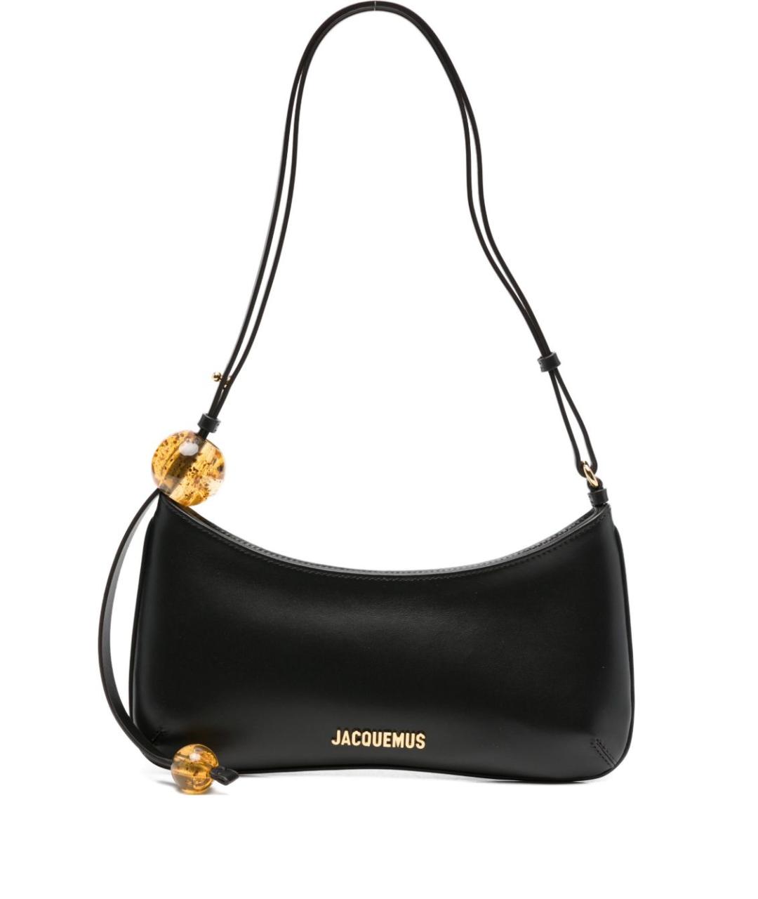 JACQUEMUS Черная сумка через плечо, фото 1
