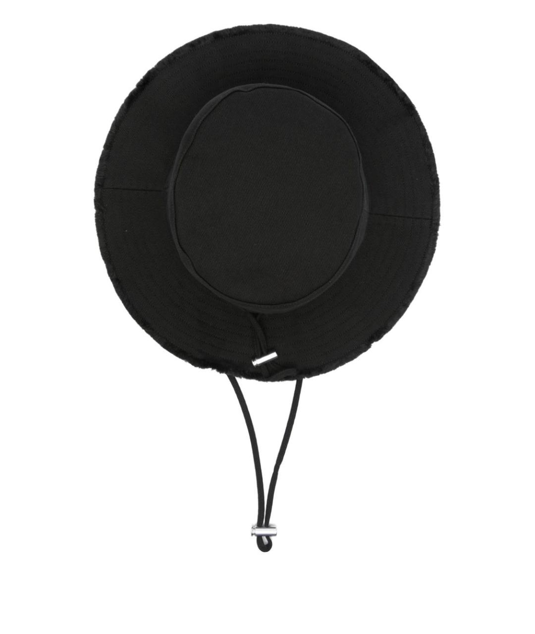 JACQUEMUS Черная хлопковая кепка/бейсболка, фото 2