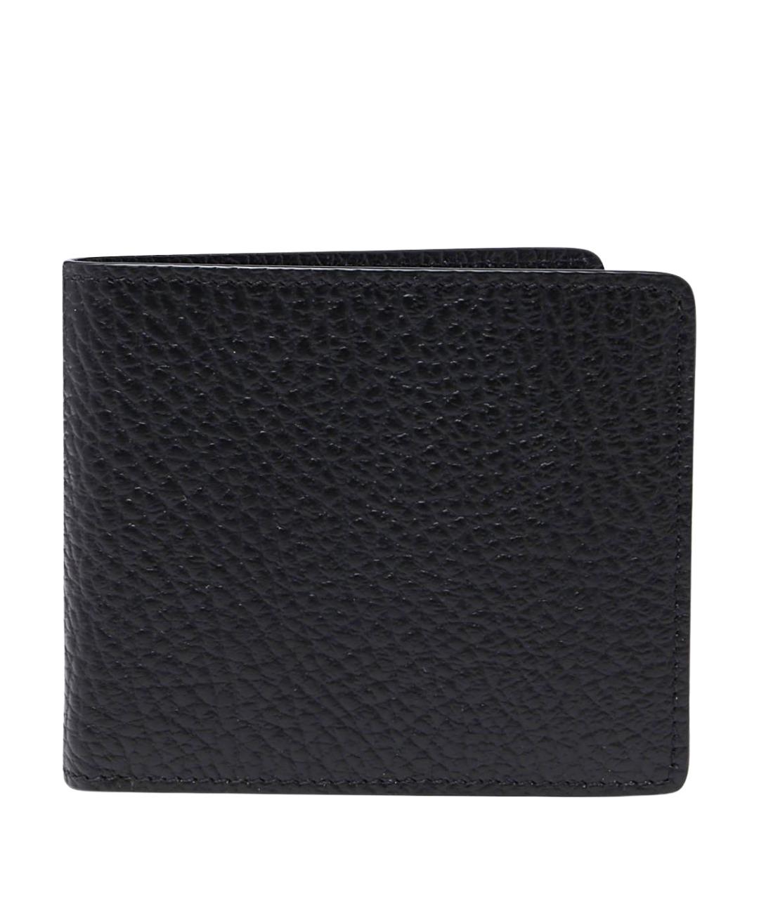 MAISON MARGIELA Черный кожаный кошелек, фото 1