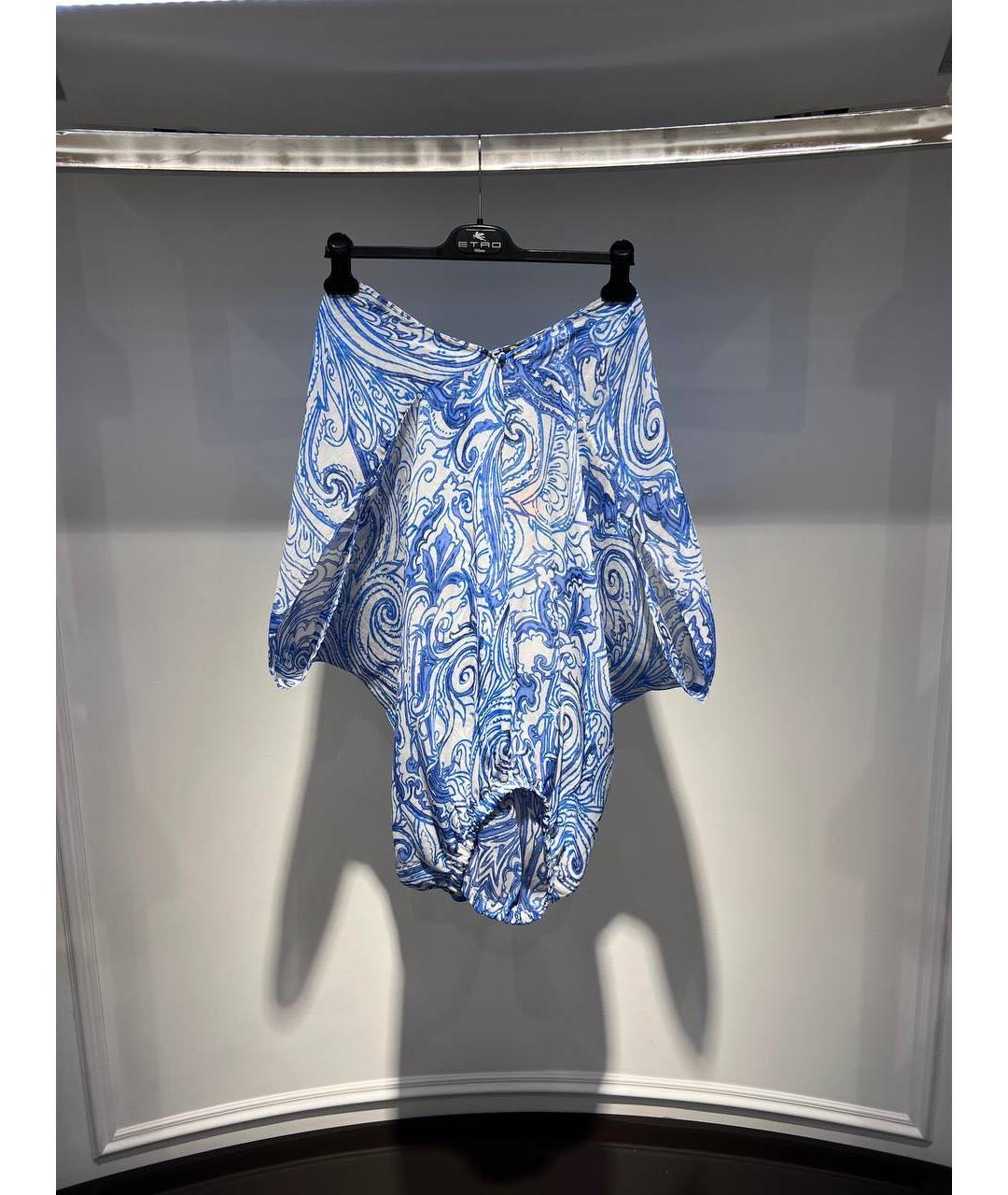ETRO Голубая блузы, фото 3