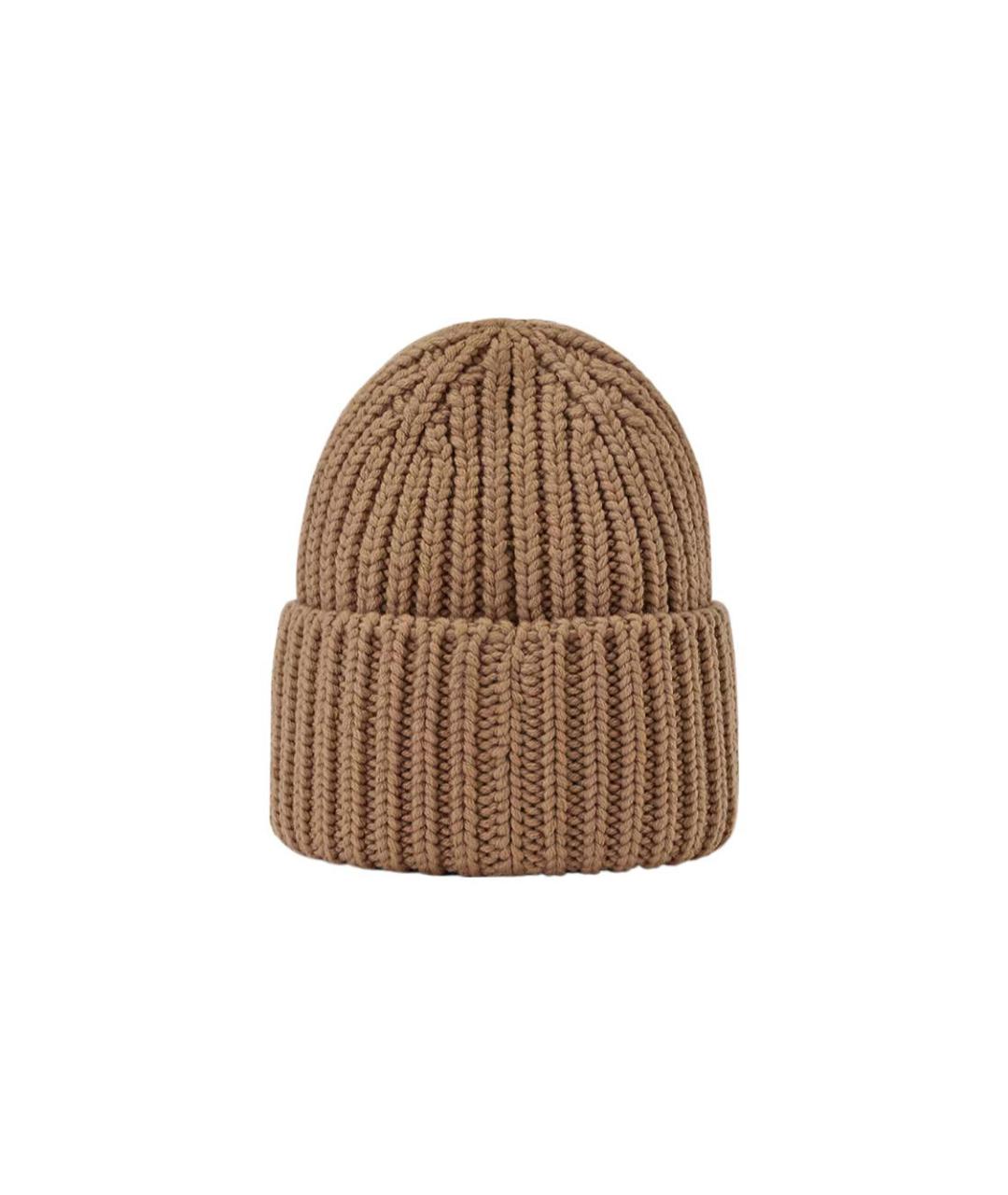 LOUIS VUITTON Бежевая шапка, фото 3