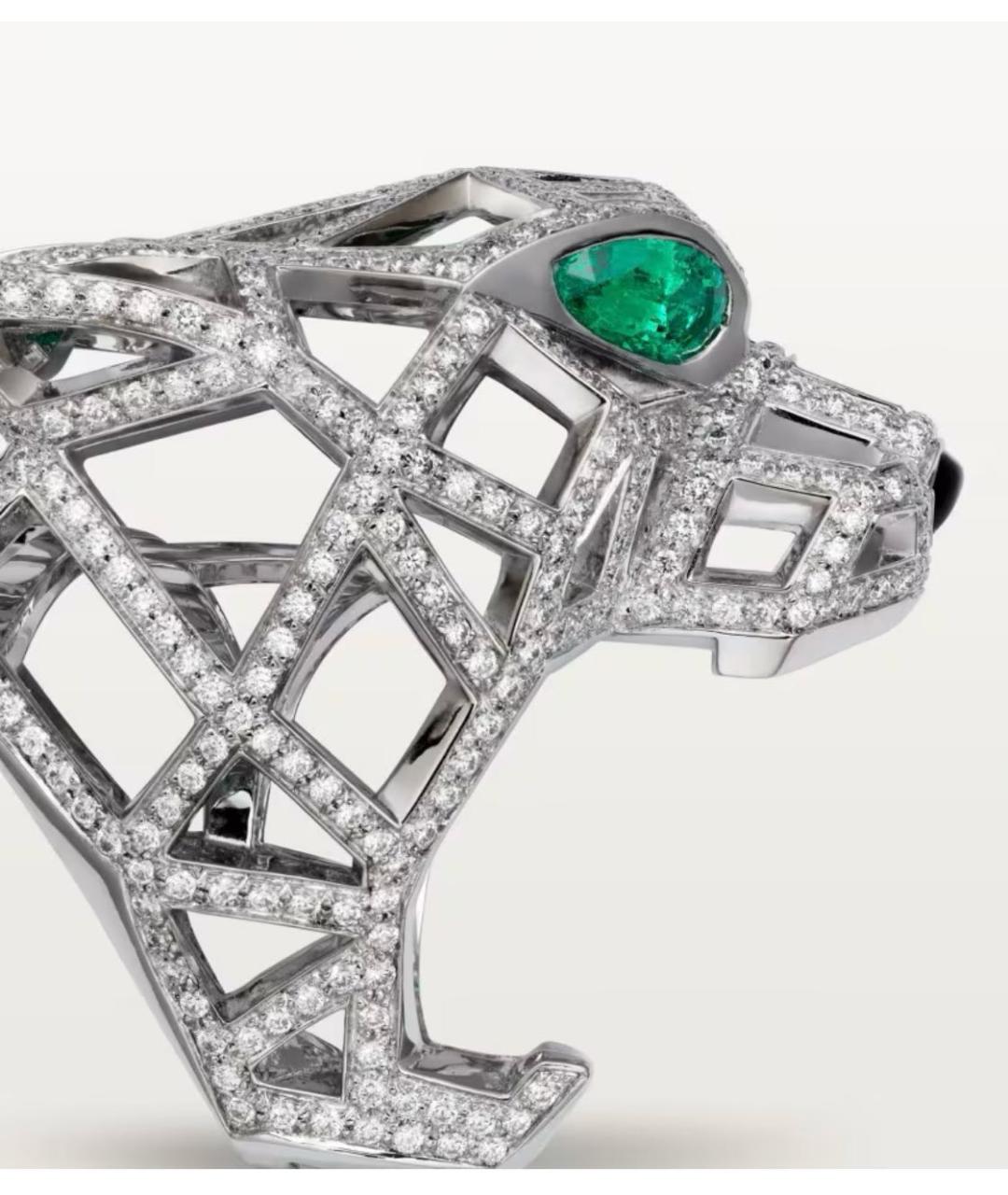 CARTIER Серебряное кольцо из белого золота, фото 4