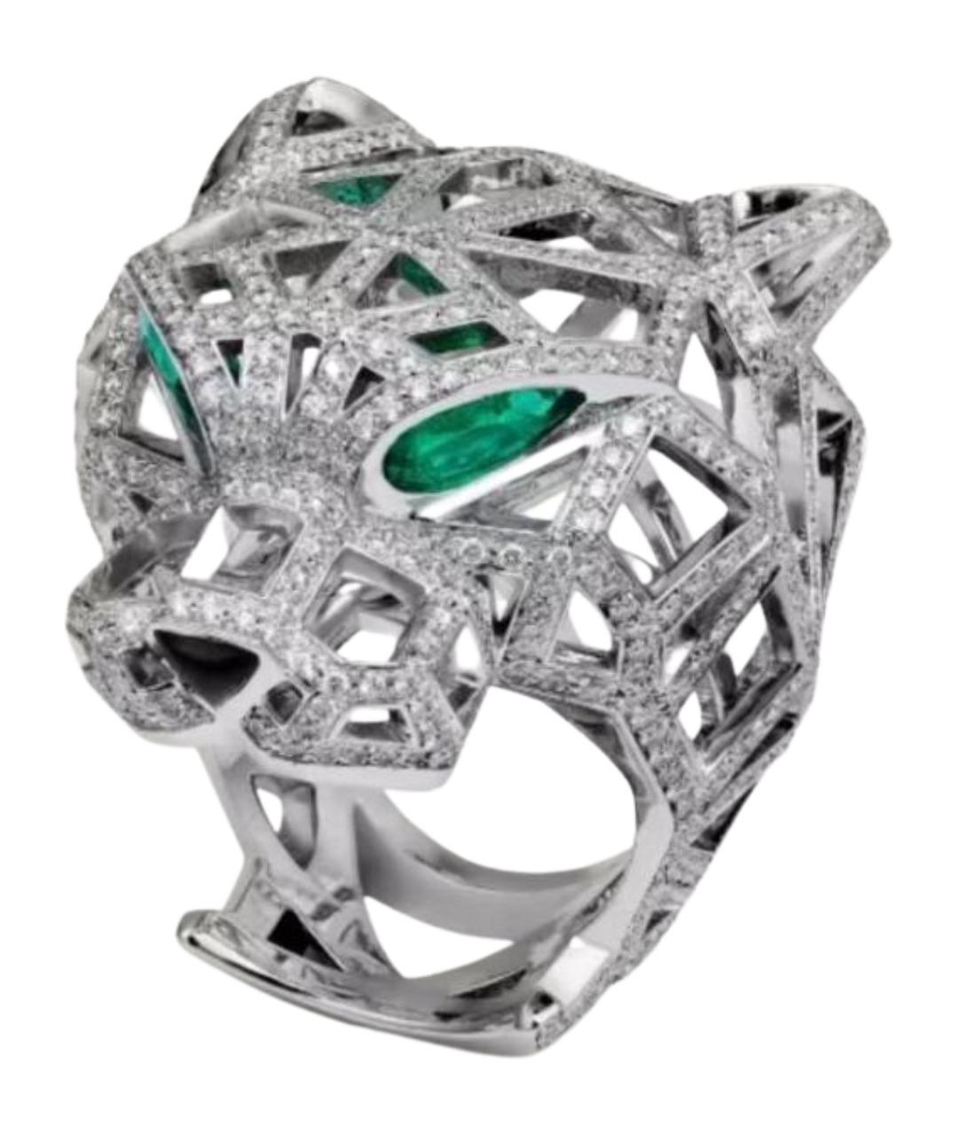 CARTIER Серебряное кольцо из белого золота, фото 1