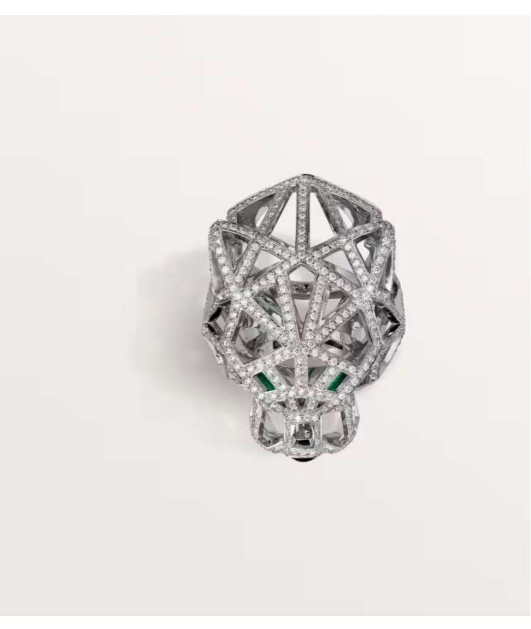 CARTIER Серебряное кольцо из белого золота, фото 3
