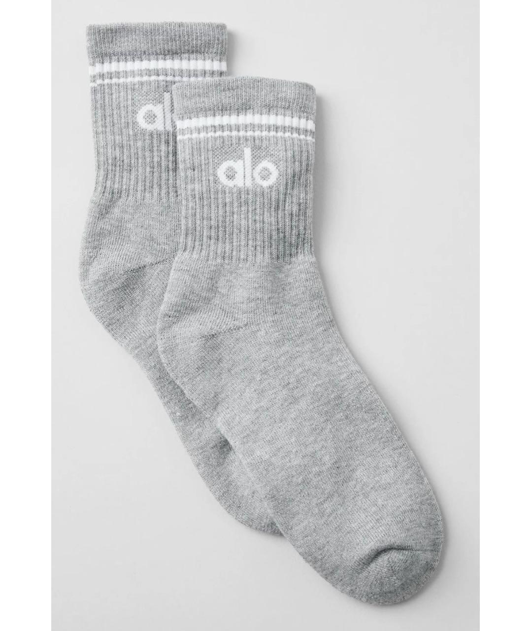 ALO YOGA Серые носки, чулки и колготы, фото 5
