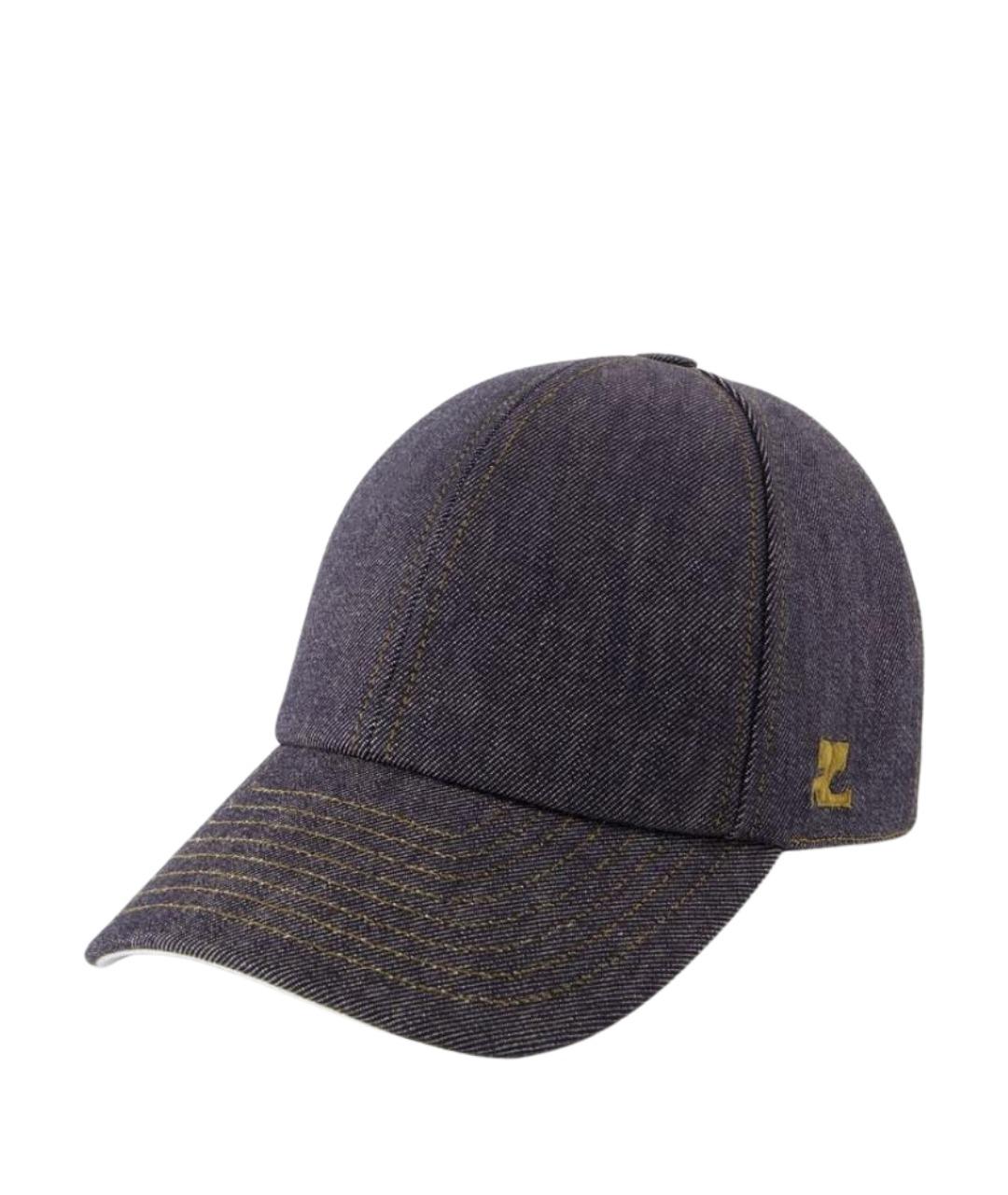 COURREGES Серая хлопковая кепка/бейсболка, фото 1