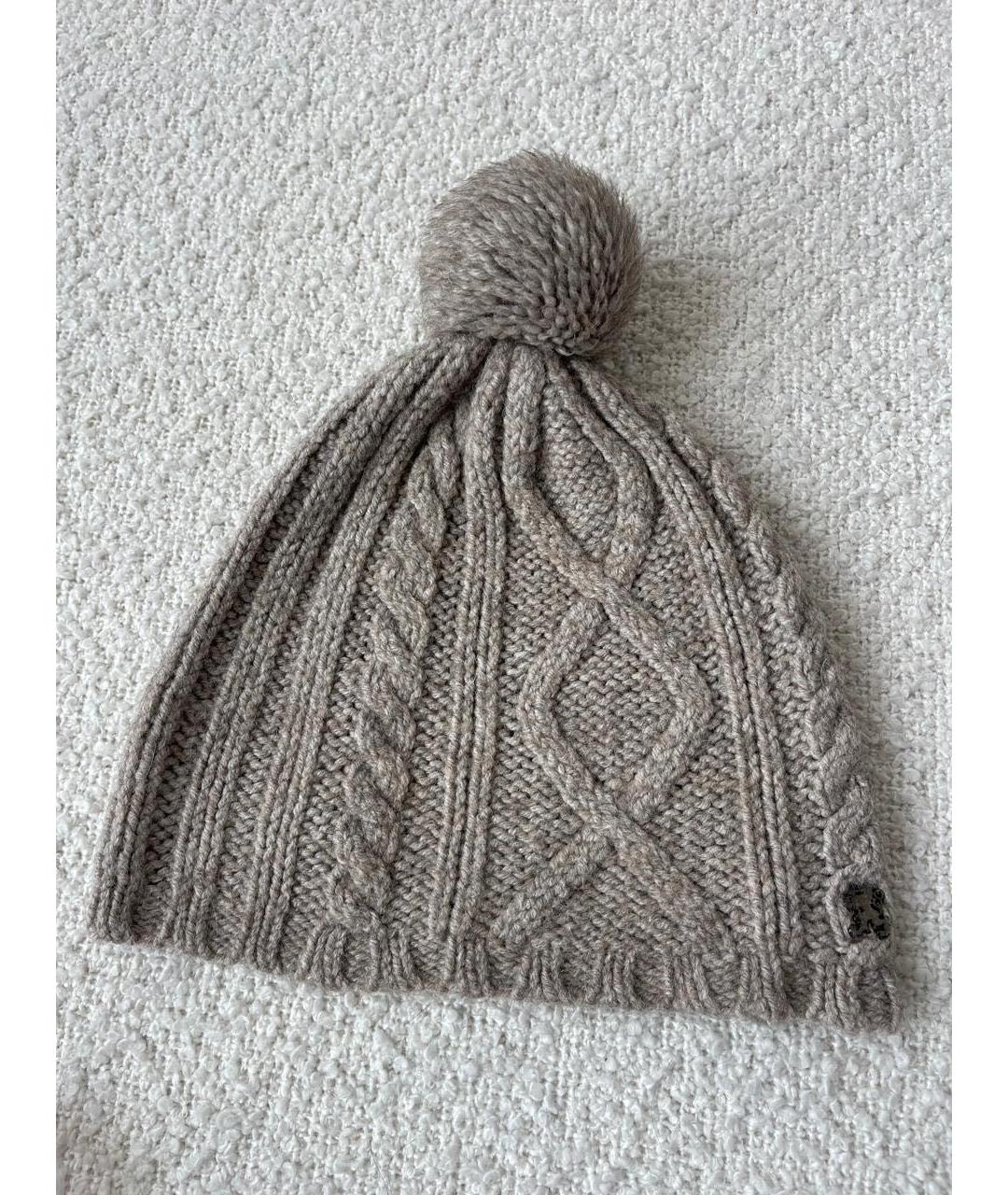 ESCADA Серая шерстяная шапка, фото 2