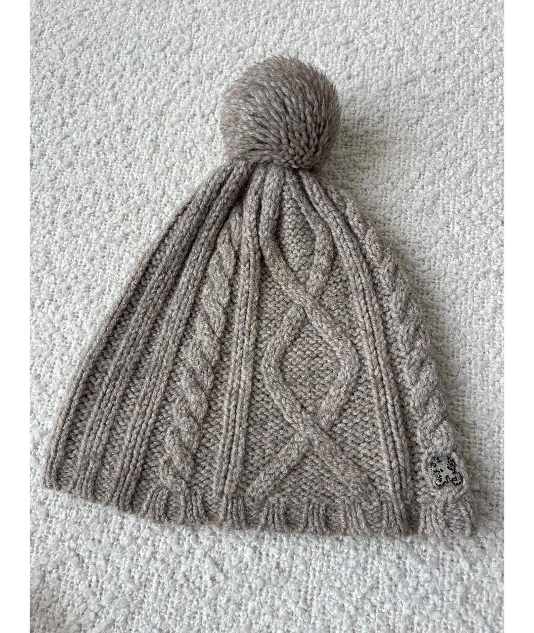 ESCADA Серая шерстяная шапка, фото 7