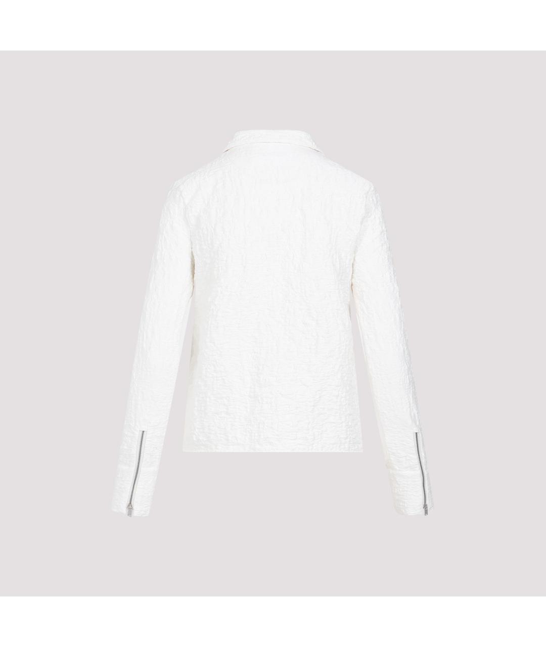 JIL SANDER Белая хлопковая рубашка, фото 2