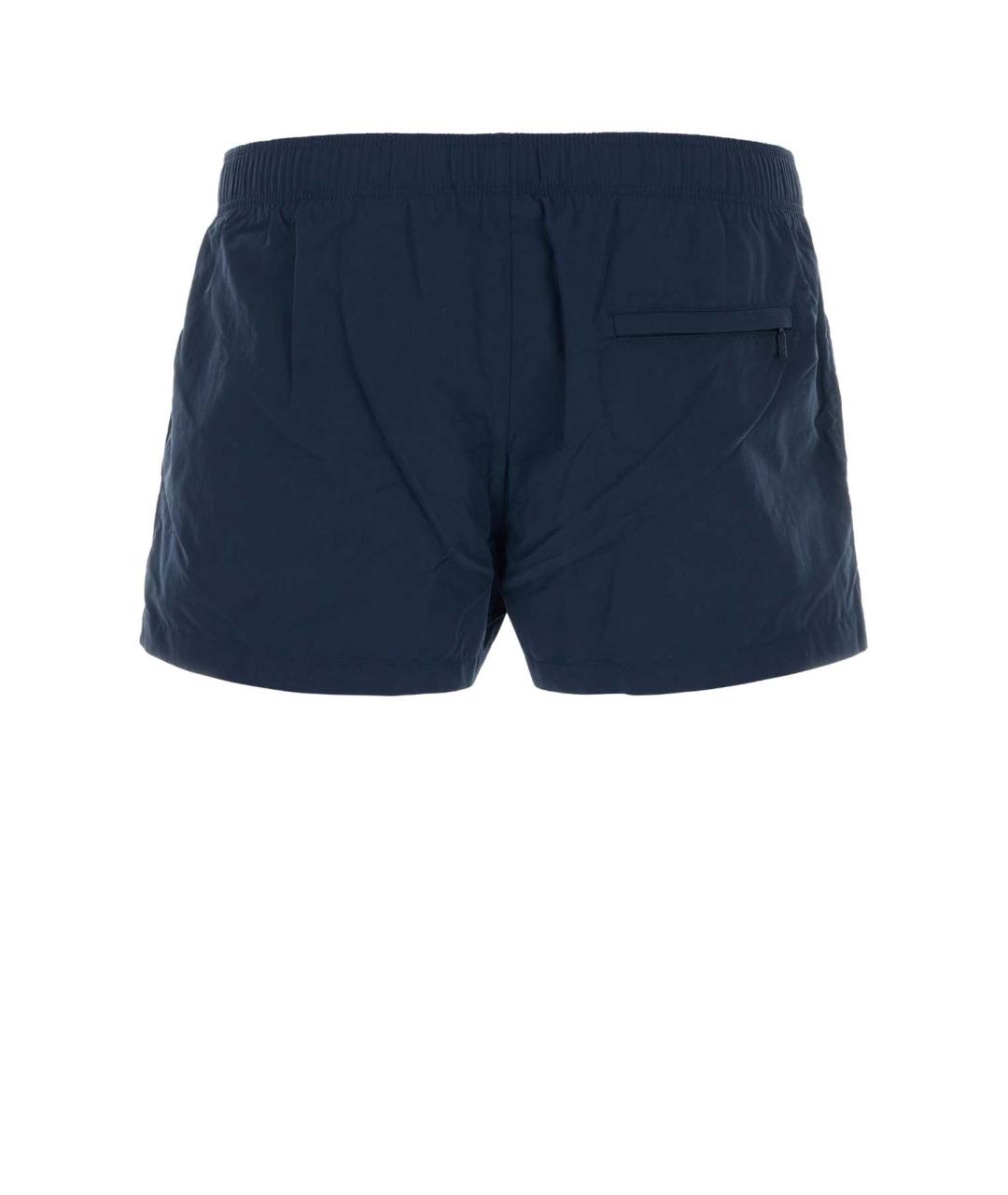 VERSACE Синие полиамидовые шорты, фото 2