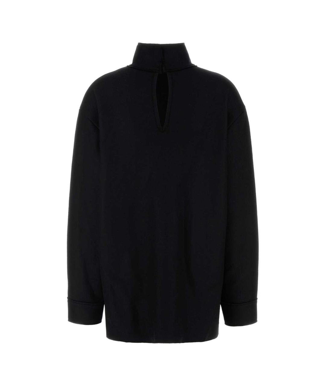 JIL SANDER Черная шерстяная рубашка, фото 2