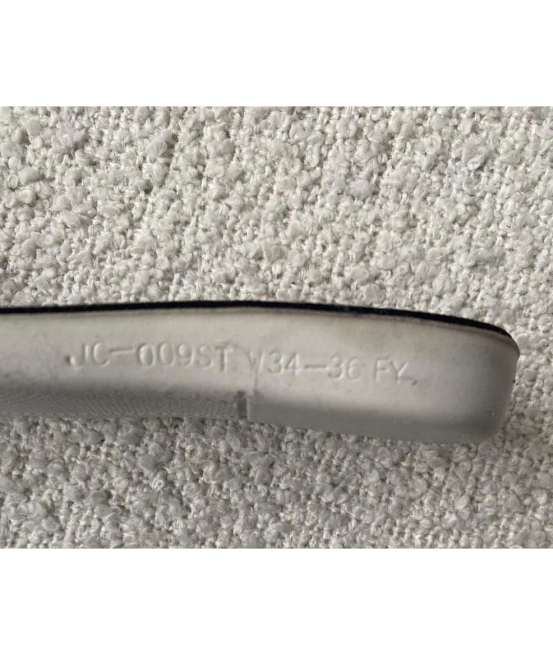 JIMMY CHOO Черные текстильные кроссовки, фото 8