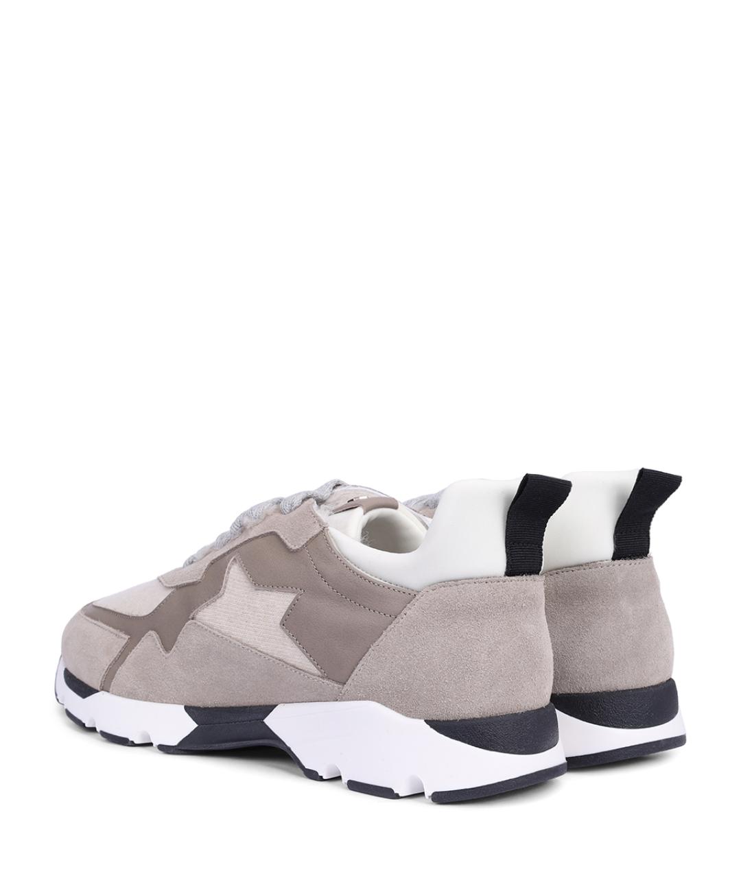 LORENA ANTONIAZZI Бежевые текстильные кроссовки, фото 4