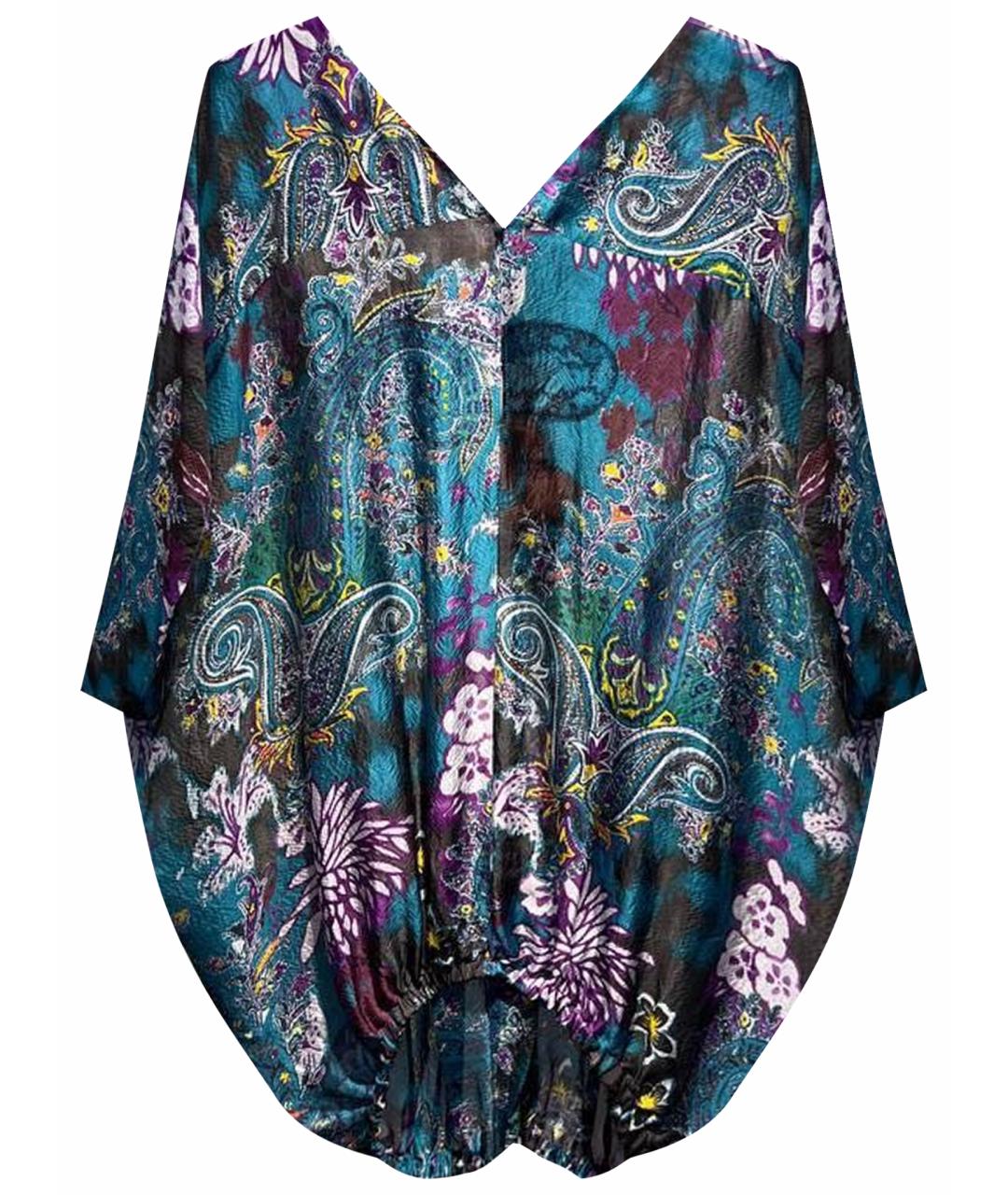 ETRO Бирюзовая блузы, фото 1