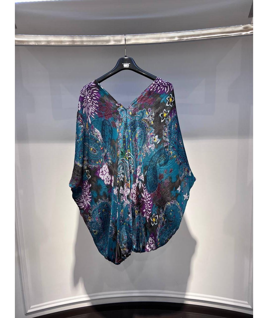 ETRO Бирюзовая блузы, фото 2