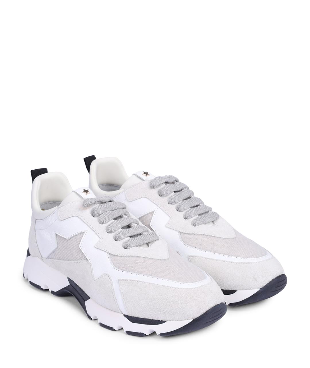 LORENA ANTONIAZZI Белые текстильные кроссовки, фото 2