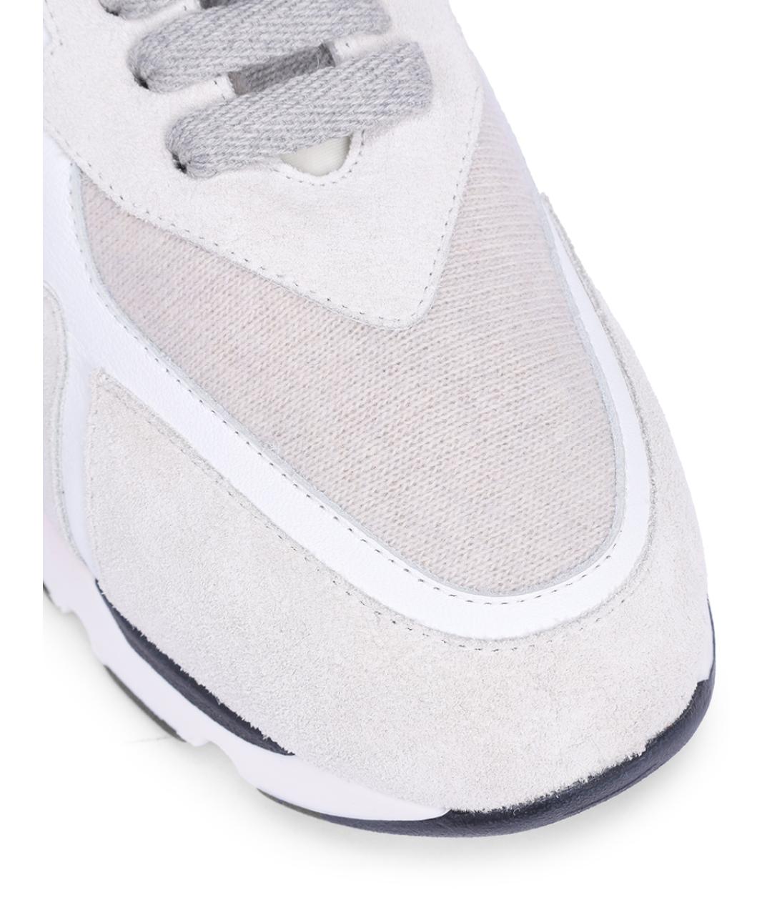 LORENA ANTONIAZZI Белые текстильные кроссовки, фото 5