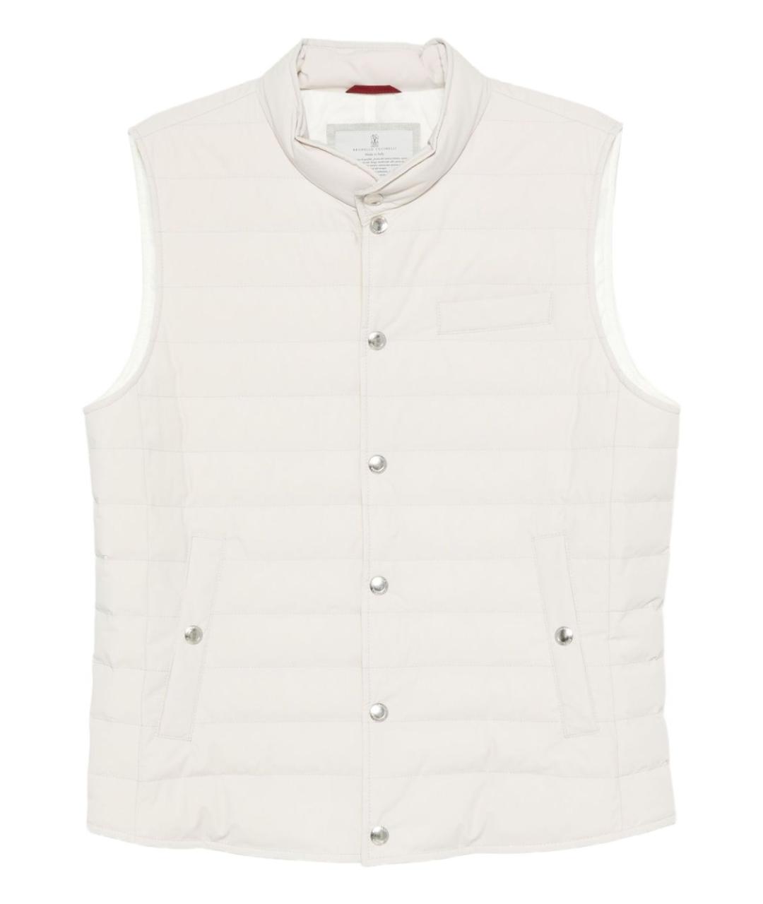 BRUNELLO CUCINELLI Белый полиамидовый жилет, фото 1