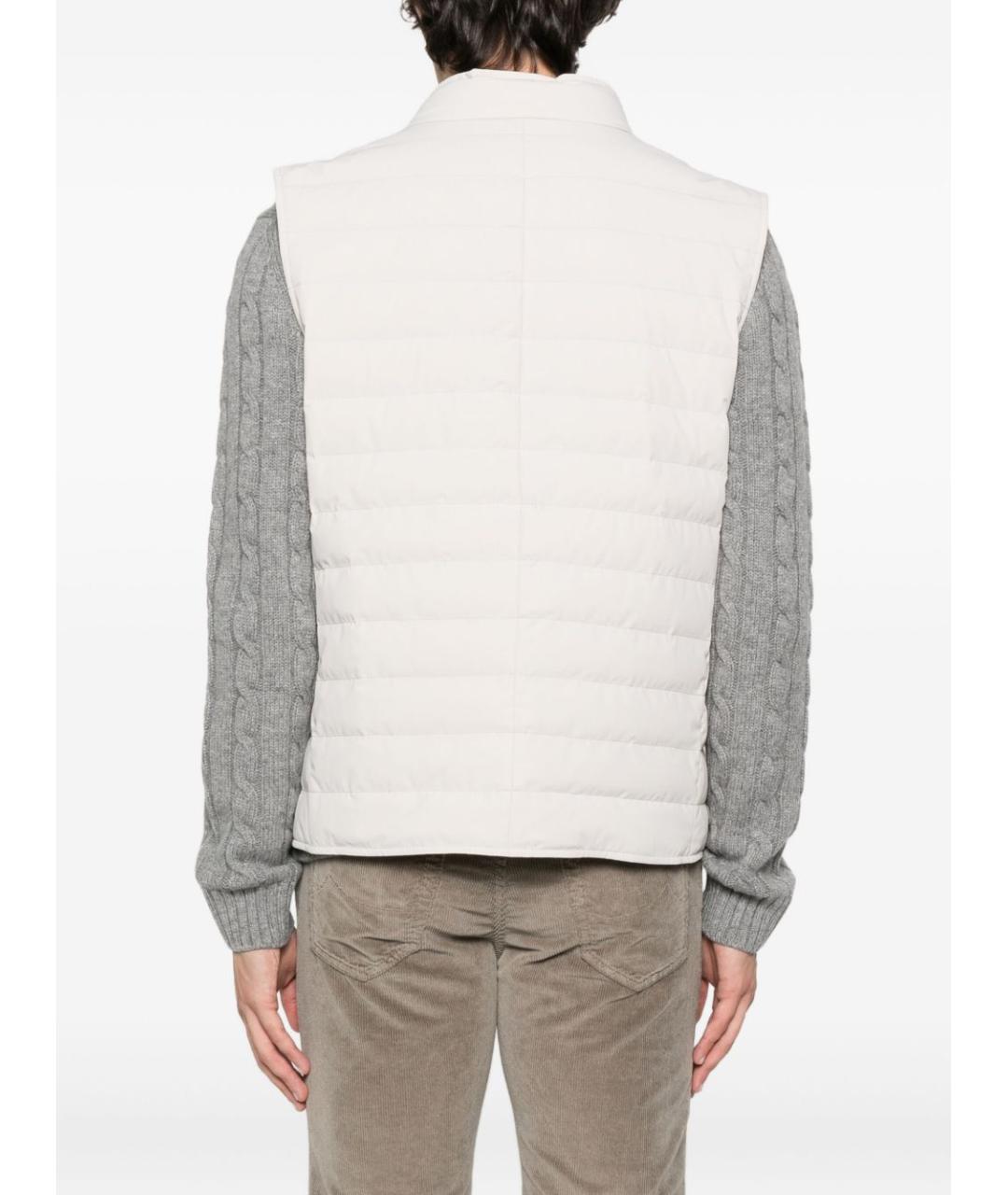 BRUNELLO CUCINELLI Белый полиамидовый жилет, фото 2