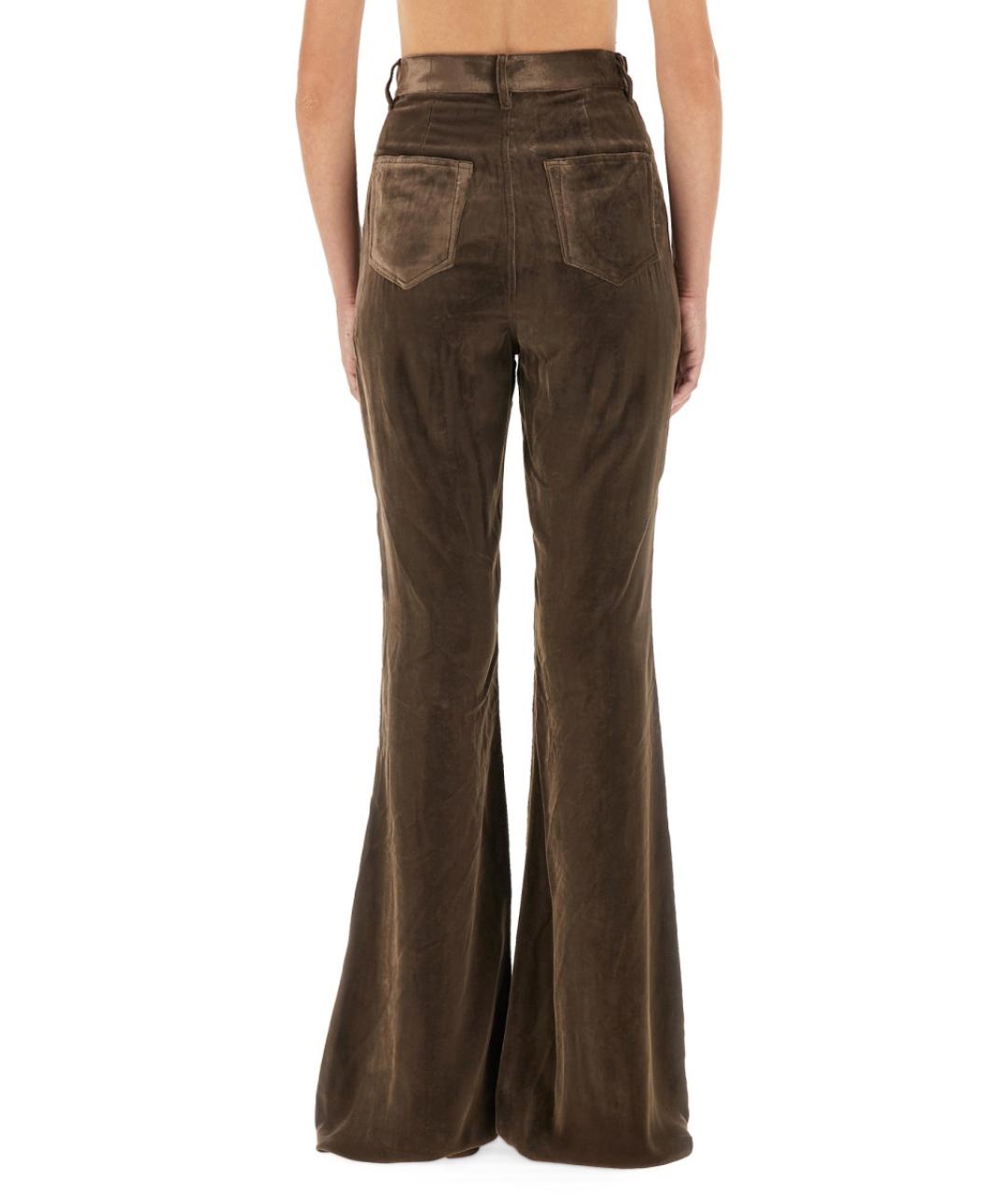 RICK OWENS Серые джинсы клеш, фото 2