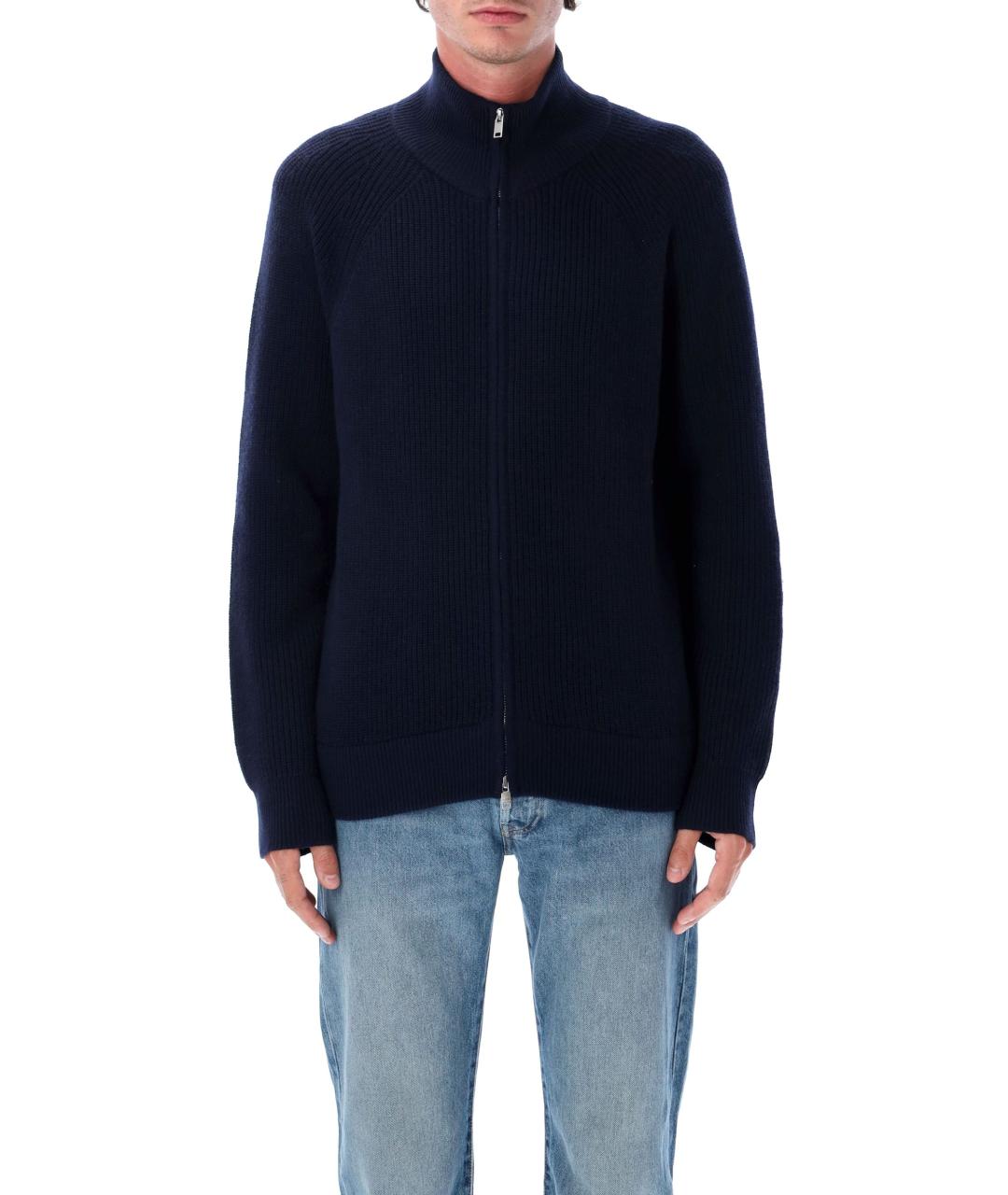 ISABEL MARANT Синий шерстяной джемпер / свитер, фото 4