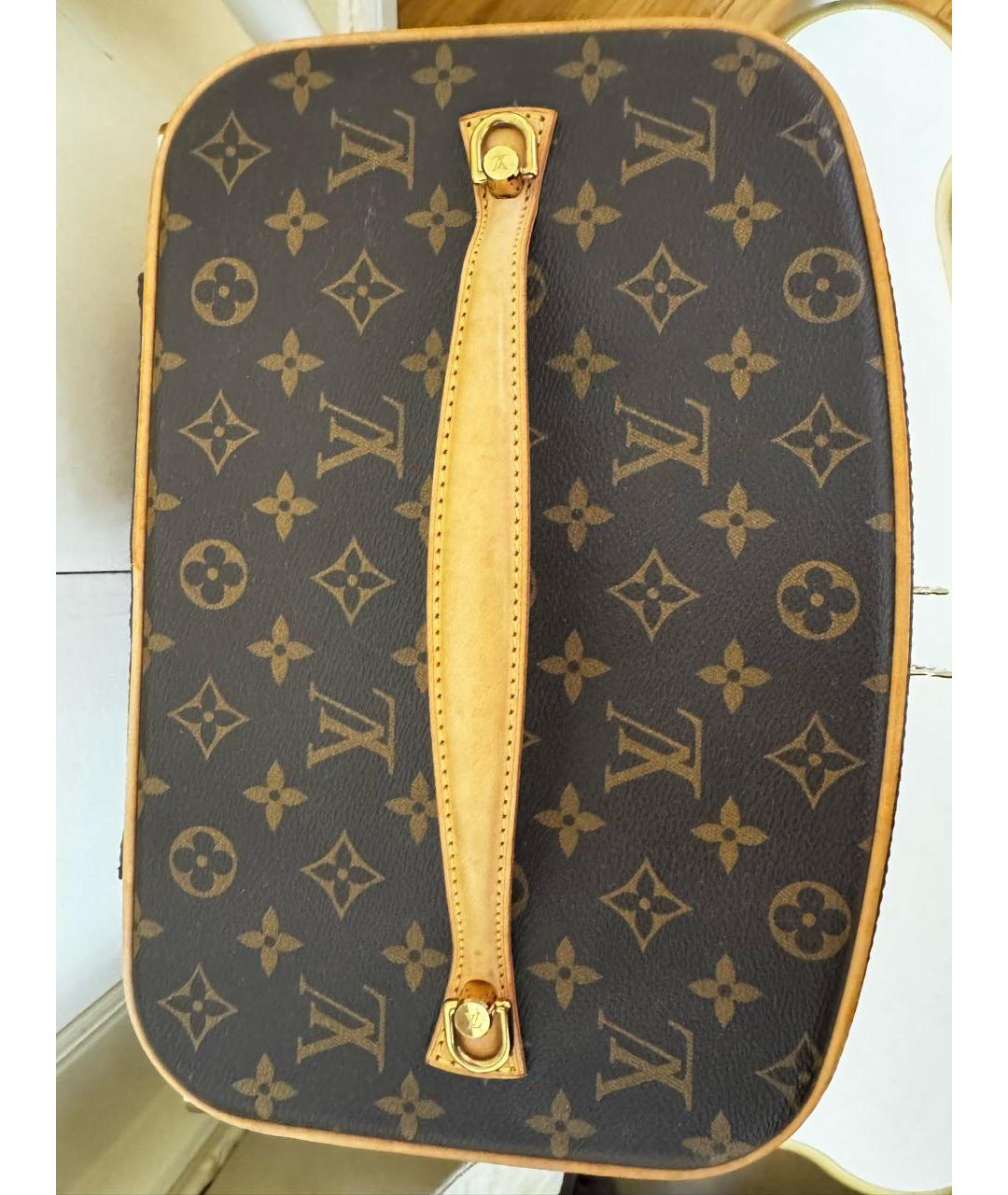 LOUIS VUITTON Коричневая косметичка, фото 2