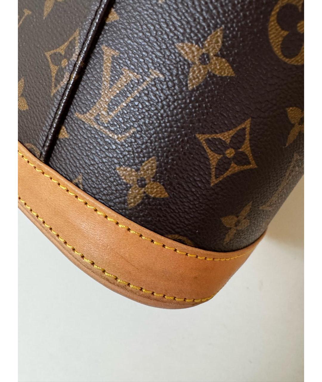 LOUIS VUITTON Коричневая косметичка, фото 5