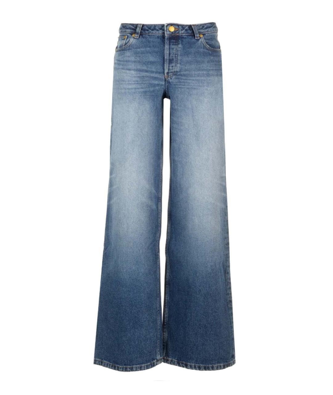 A.P.C. Синие хлопковые джинсы клеш, фото 1